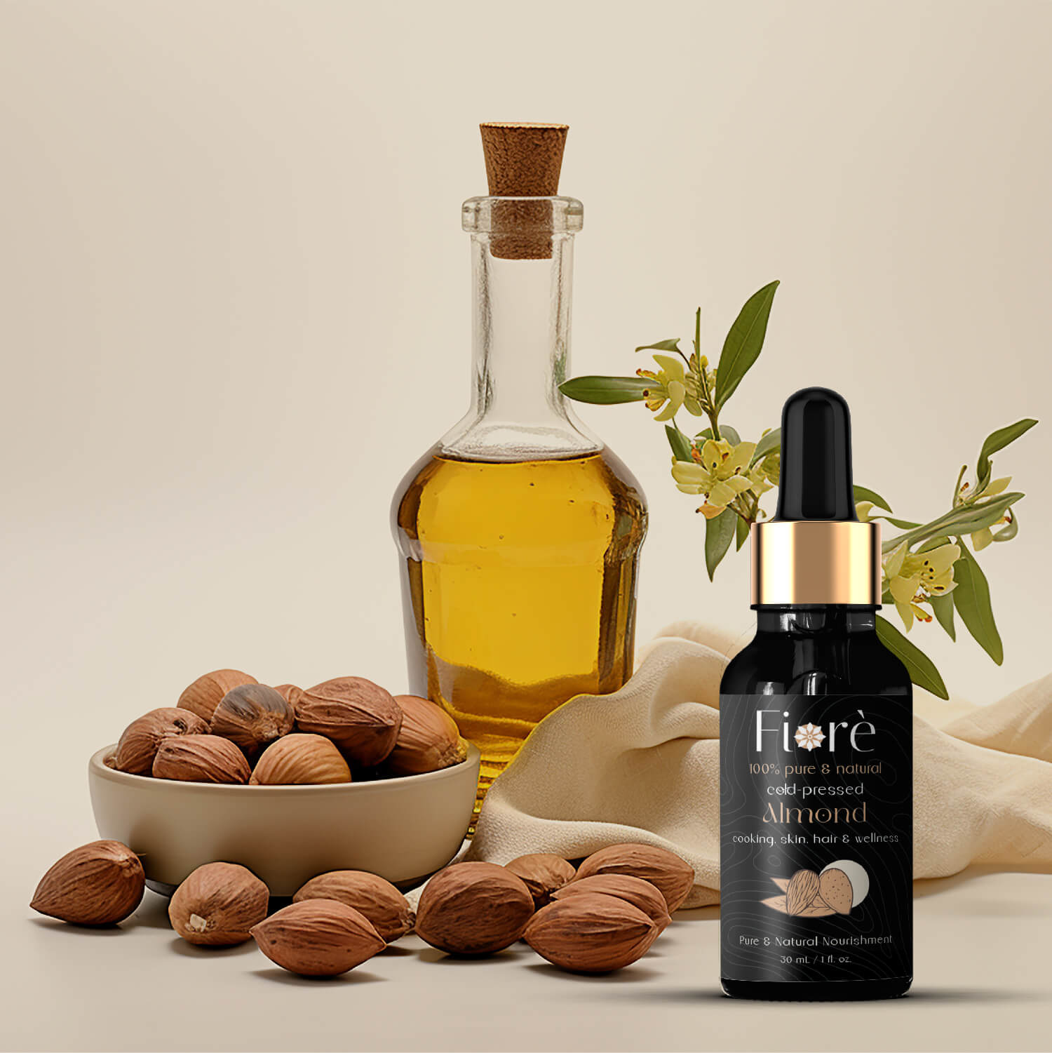 Almond Oil For Growing Hairs
