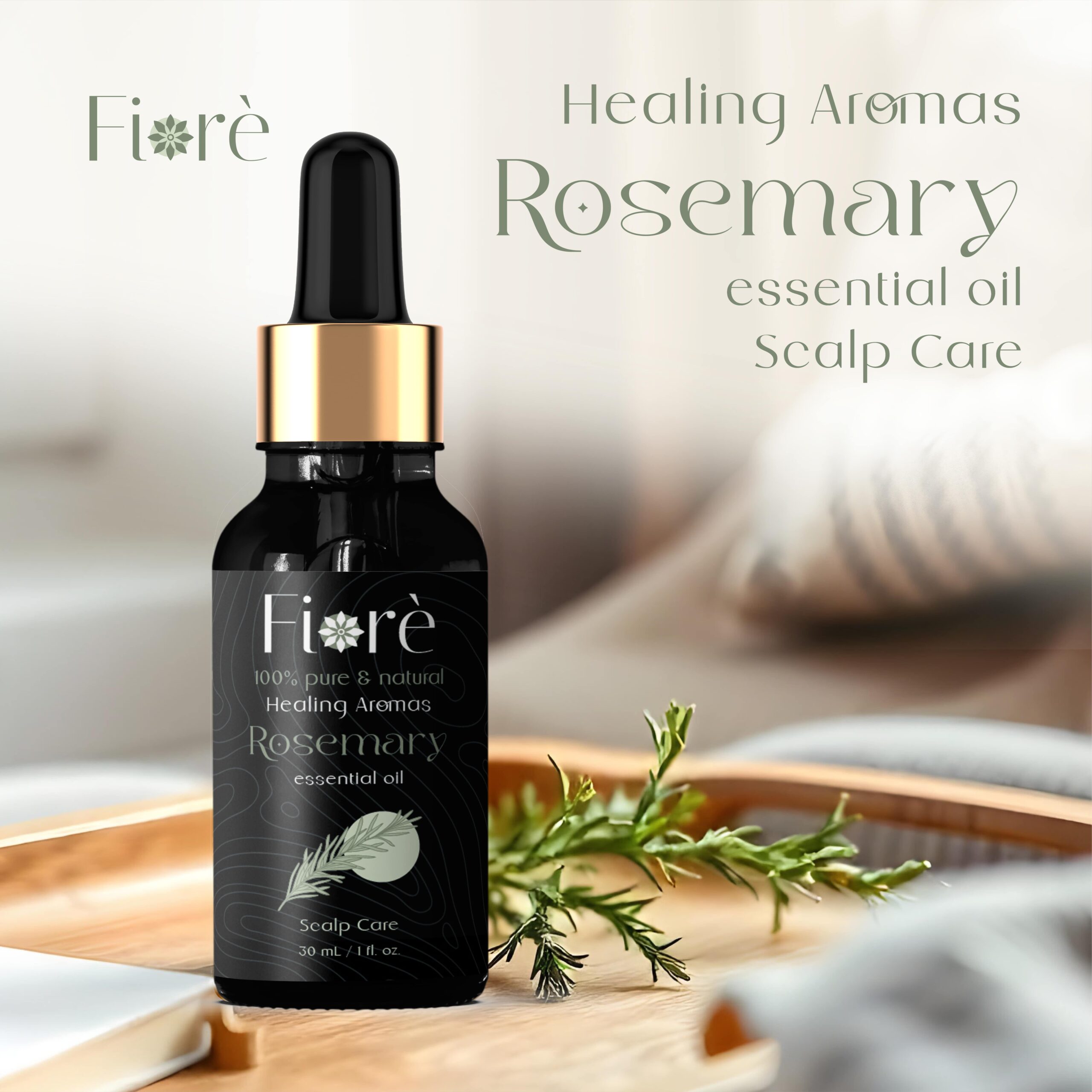 Rosemary oil relieves stress and anxiety-min